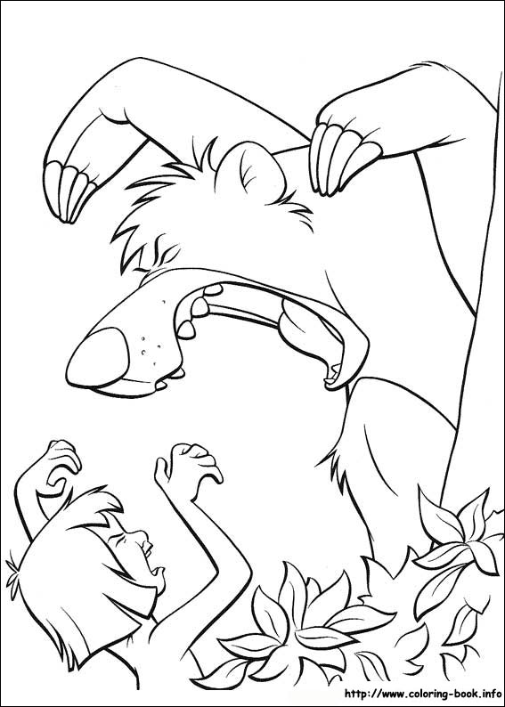 Jungle Book coloring picture